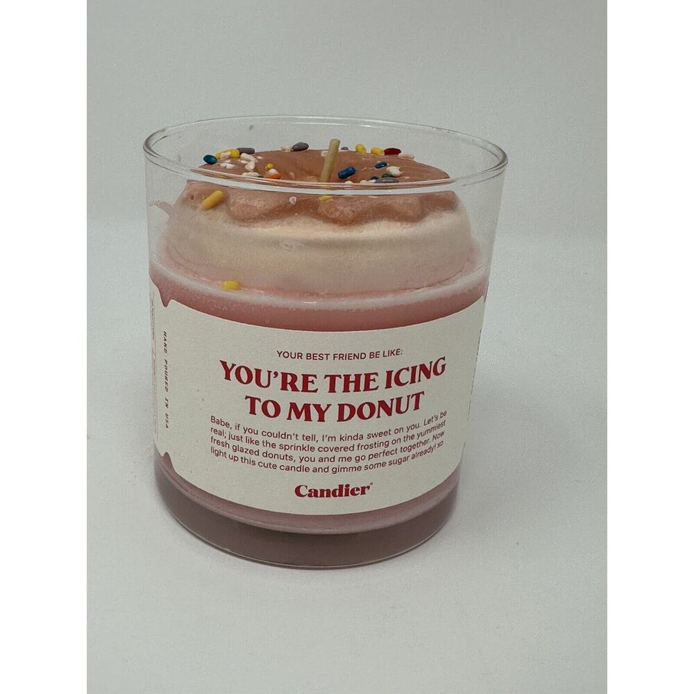 Ryan Porter Candier Valentine’s You’re The Icing To My Donut Candle